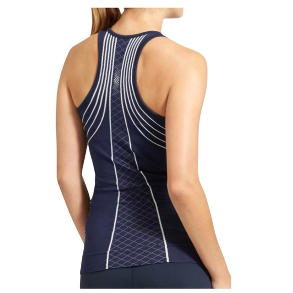 Athleta Finish Fast Line Racerback Tank Top Women's Size Small Athletic Workout - Picture 4 of 10